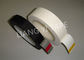 Cinta adhesiva negra/blanca del paño, cinta a prueba de calor del aislamiento de 105°C 0.18m m